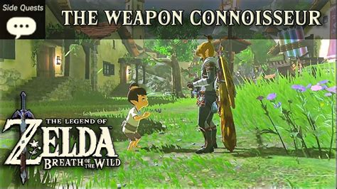 the weapon connoisseur botw